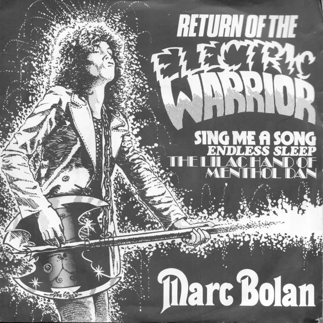 Marc Bolan Return Of The Electric Warrior TREX T [Tyrannosaurus] Rex UK 45 7"