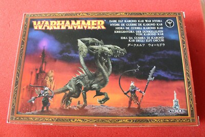 Elfi Oscuri gestori di ricambio Warhammer Fantasy Elfi Oscuri Metal War Hydra 