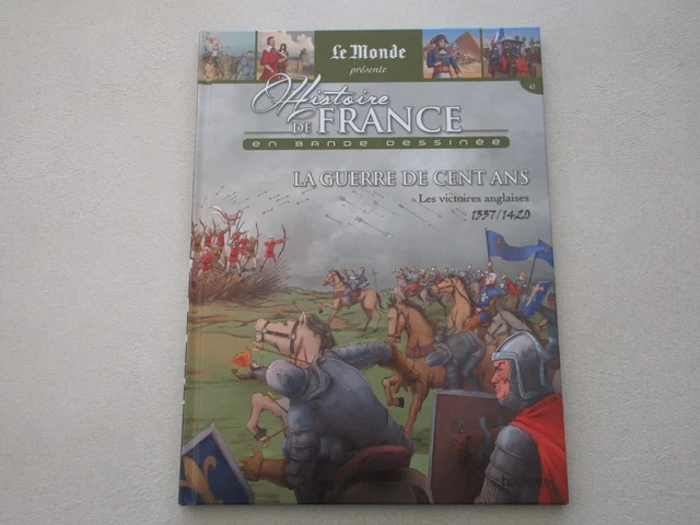 HISTOIRE DE FRANCE EN BANDE DESSINEE T 17 TTBE la guerre de cent ans