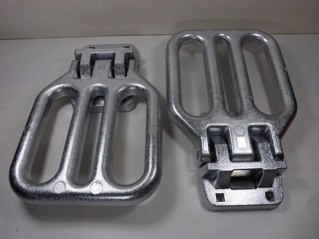 2 NOS South Park LFS46 Fire Truck Folding Step Large 6 7/8" Wide Unmounted