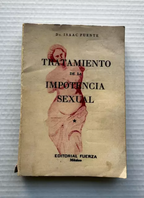 TRATAMIENTO DE LA IMPOTENCIA SEXUAL Libro Ciencia Medicina Ciencias Medicina