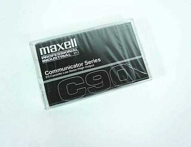 Maxwell professional industrial communicator series C90 cassette low noise VTG