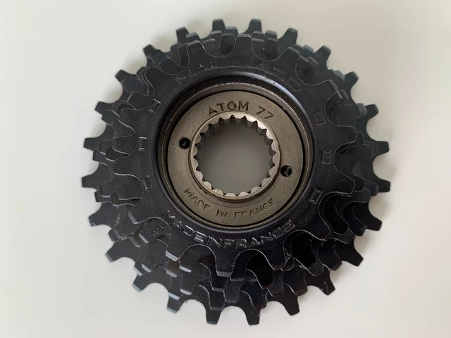 NOS Roue Libre ATOM 70s-80s Freewheel (Black) (3 Speed) (16