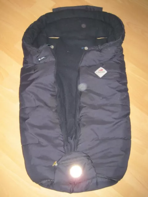 Wintersack  Marke Alvi für Kinderwagen & Buggy schwarz