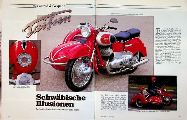 Motor Klassik Magazine Allemand - NSU 1200 C - Fahrbericht 2009 - Très Bon état