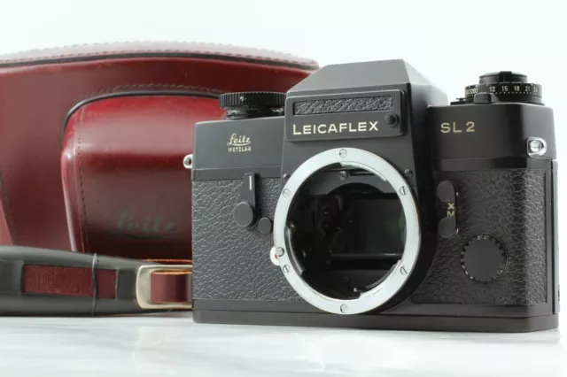 LEA [MINT- con estuche] Leica Leicaflex SL2 Black SLR Cuerpo de cámara de...