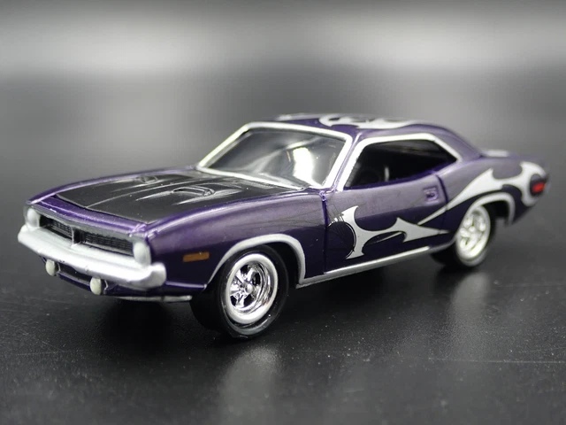 Greenlight 1/64 1970 Plymouth 'Cuda AAR Auto, Serie Barrett Greenlight 1/64 1970 Plymouth 'Cuda AAR Auto, Serie Barrett