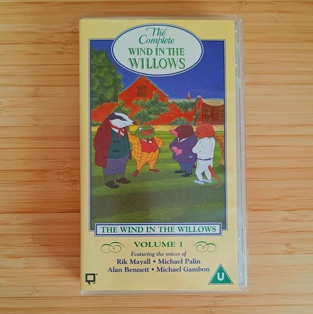 WIND IN THE Willows VHS complete volume 1 retro children's kids Video ...