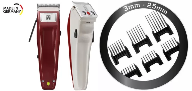 Moser 1400 Édition Cordless Réseau Batterie Tondeuse à Cheveux 0,7MM -