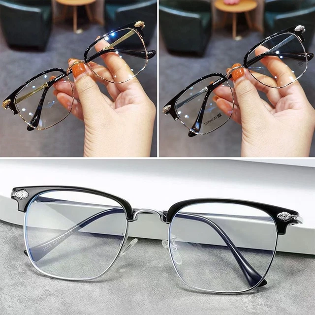 Portable Reading Glasses Eye Protection Hyperopia Glasses  Men Women