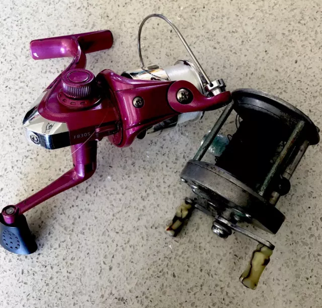 SHAKESPEARE FIREBIRD SPINNING Reel, SOLD FOR PARTS ONLY DOES NOT