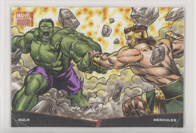 2020-21 Upper Deck Marvel Annual 1/1 Peejay Catacutan #BB14.34 Auto Sketch ob9
