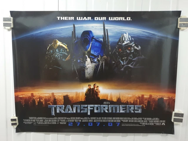 TRANSFORMERS 2007 ORIGINAL Poster 40