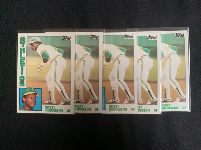 RICKEY HENDERSON 2022 Topps Gold Label Class 3 Card #35 SP OAKLAND