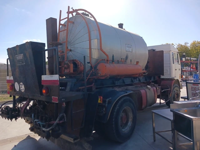 renault g290 polybenne bouille rependeuse pour bitume benne amovible 6