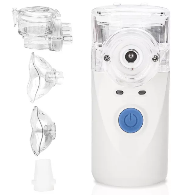 Inhalador nebulizador USB Mini inhalador atomizador para adultos niños