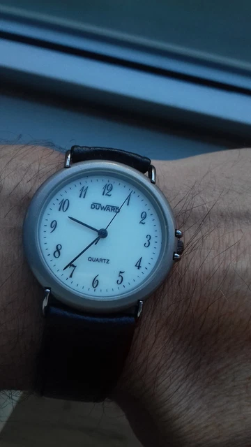 Montre Duward Diplomatic Hexagono 135.105 - Vintage Suisse - Quartz - Neuf Avec étiquettes
