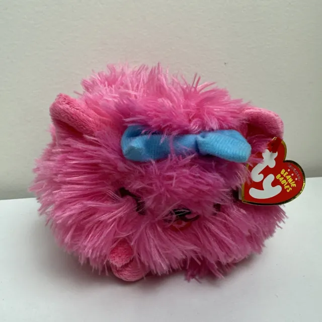 Ty Beanie Baby - PURDY (UK Exclusive)(Moshi Monsters) Like New With Tag Rare