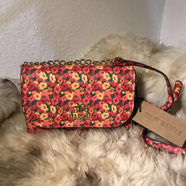 NWT Steve Madden Blynn Crossbody - Beautiful Floral Print