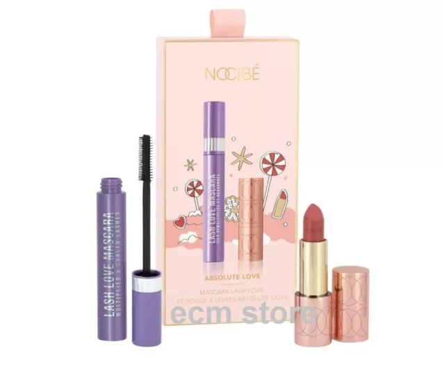 NOCIBÉ Coffret Absolute Love Mascara Lash Love + Rouge à Lèvre Absolute /EBQN