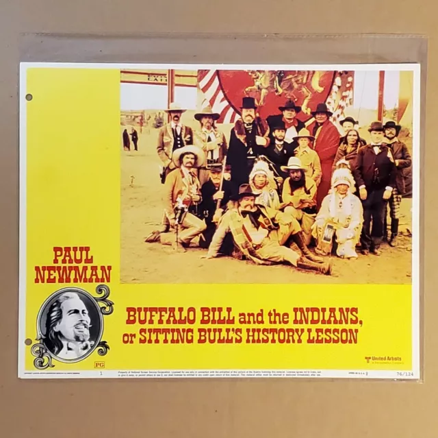 Buffalo Bill And The Indians Lobby Cards 1976 Set of 8 11 x 14 Original