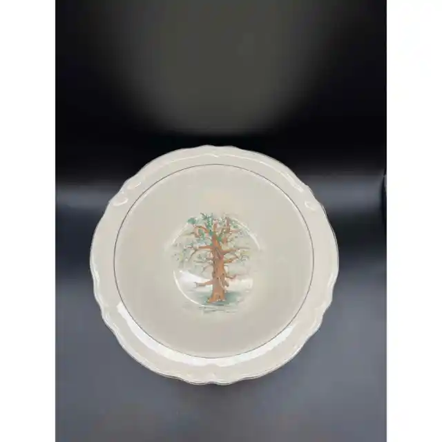 Edwin Knowles China Co Pattern KNO618 Small Serving Bowl Tree of Life