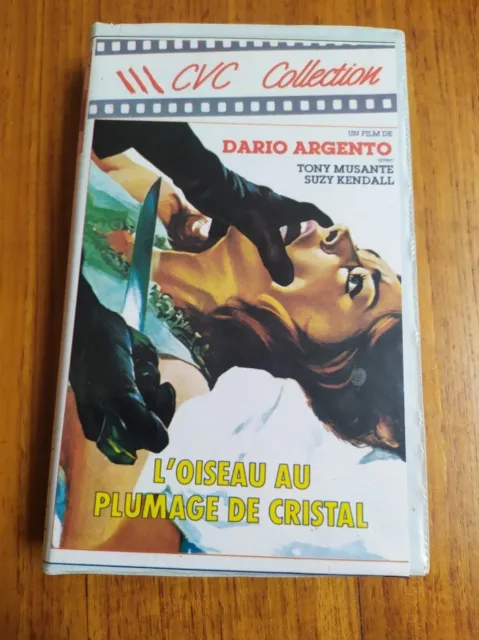 RARE VHS L' OISEAU AU PLUMAGE DE CRISTAL - Dario Argento HORREUR