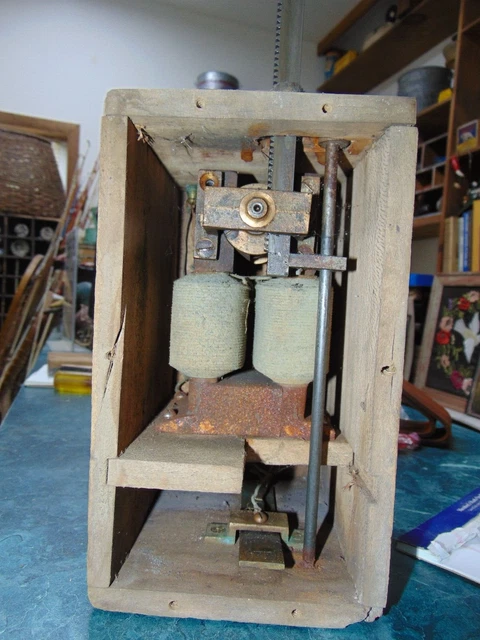 Early Antique  Blasting Machine Dynamite Detonator  (U.S. Owned Dominion Co) 3