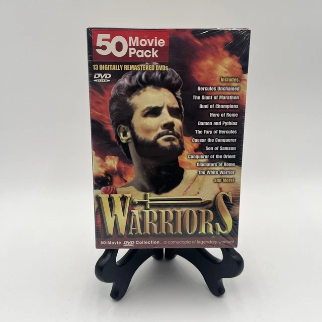 WARRIORS 50 MOVIE MegaPack DVD 2006 13-Disc Set Sand and