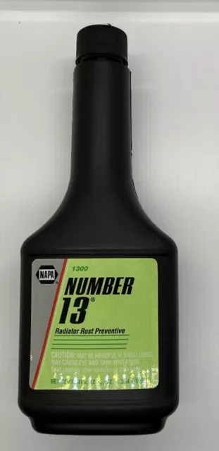 NOS NAPA Auto 1300 Number 13 Radiator Rust Preventive Cooling System Protection