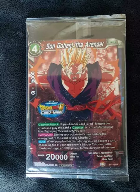 Dragon ball super card game Championship Pack 2019 complete set Near Mint
