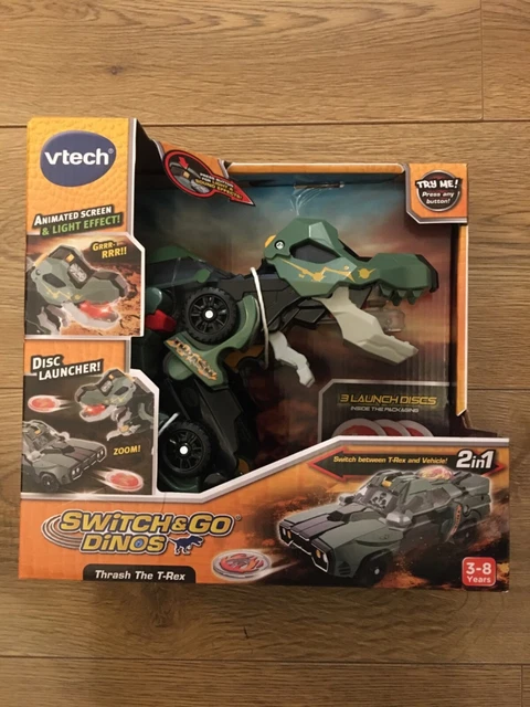 VTECH SWITCH & Go Dinos® Thrash the T-Rex £19.97 - PicClick UK