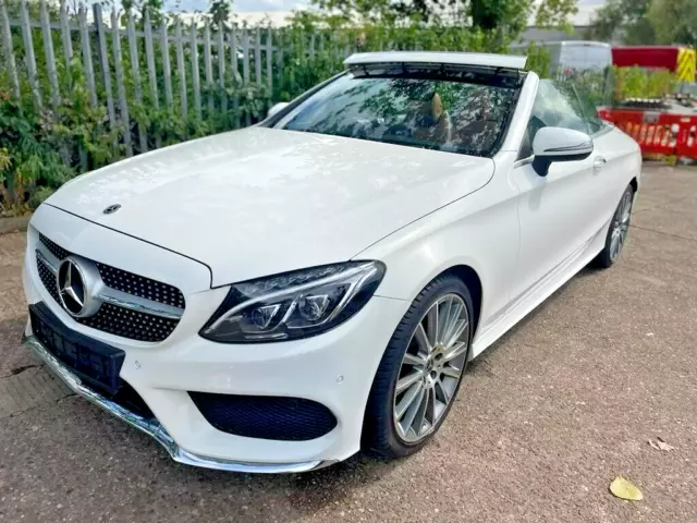 Mercedes-Benz C300 Front End Complete 2019 C-Class A205 Amg-Line Convertible 2