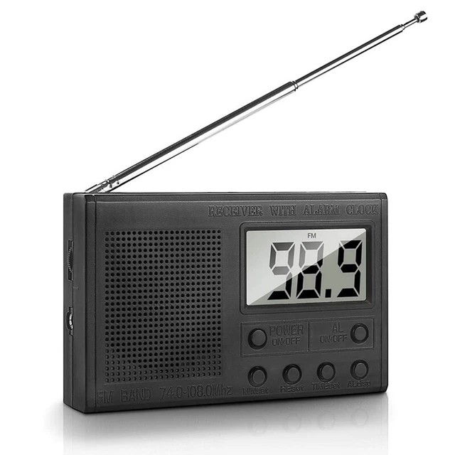 Kit Radio DIY - QQMORA - CF210SP - AM/FM - 76-108 MHz - 525-1605 KHz - Stéréo - TV Son