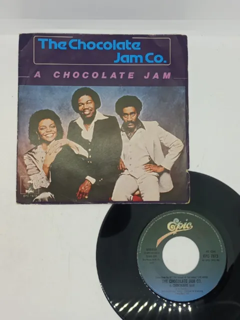 The Chocolate Jam Co. – A Chocolate Jam 7" ITALY FUNK 45 giri disco vinile