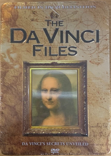THE DA VINCI FILES 4 x DVD + CD Metal / Tin Box Set Documentary BRAND NEW!