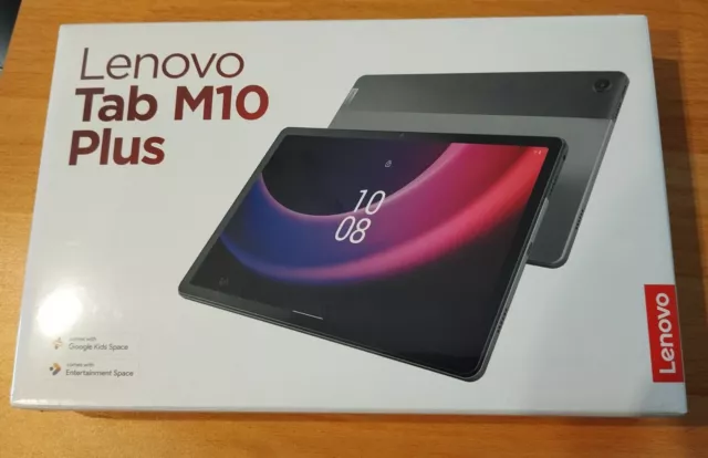 NEUF tablette Lenovo Tab M10 Plus (3e génération) gris tempête 128 Go + 4  Go WIF