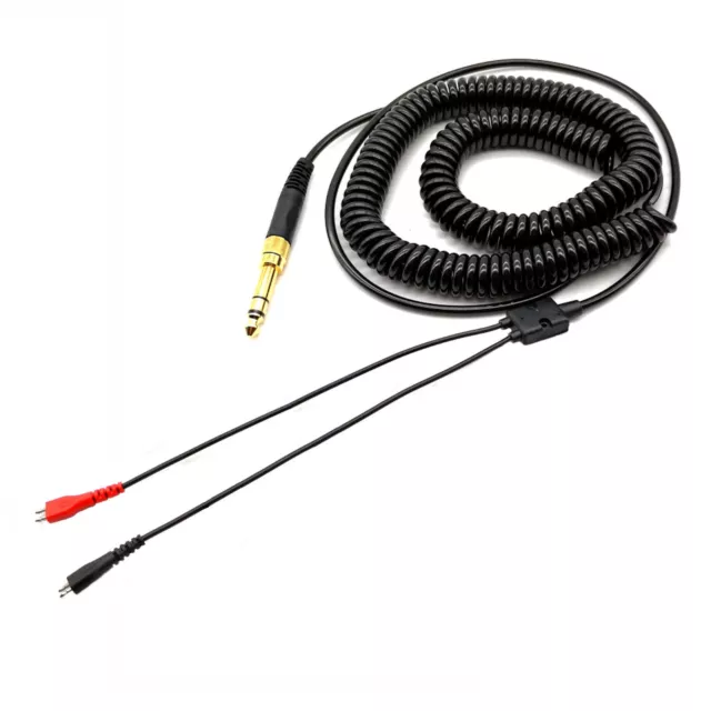 5m Ersatz Audio Spiral Kabel für Sennheiser HD525 HD250 HD480 HD540 HD560 2