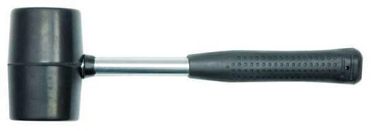 410g Maillet Poignée en Acier Marteau Léger de Tuile Caoutchouc Fibre Verre 557