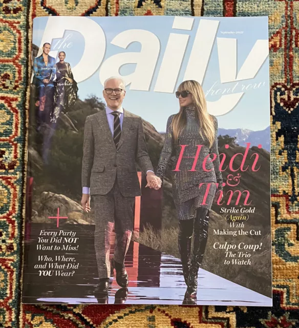 NEW THE DAILY Front Row Magazine Covet Heidi Klum Tim Gunn Making the ...