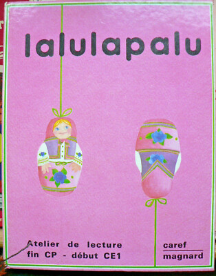 Scolaire Livre Lalulapalu Atelier De Lecture Fin Cp Debut Ce1 Magnard Caref 1981 Eur 14 00 Picclick Fr