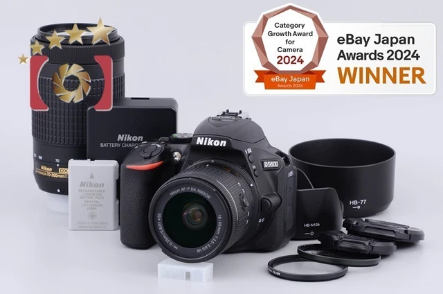 NIKON D5600 18-140 VR Lens Kit Digital SLR Set $1,452.15