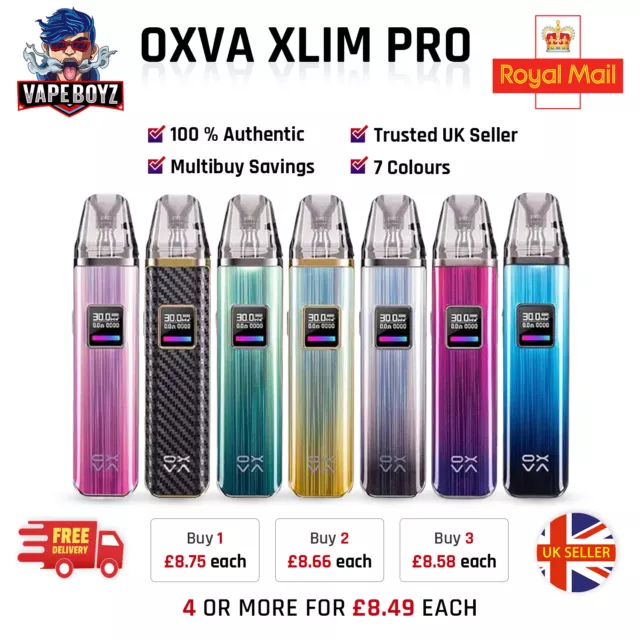 OXVA XLIM Pro Pod Kit 1000mAh Battery 30watts 2ml E-Cigarette - GENUINE