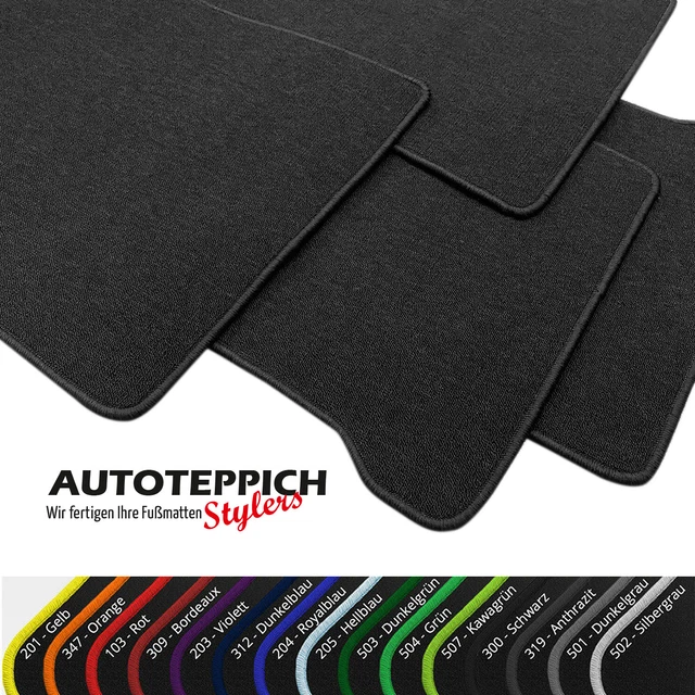 Seat Leon 5f Fußmatten Original Velours Fußmatten Für Seat Altea Bj. 2009 - 2015 Passend Seat Ateca Fußmatten Original