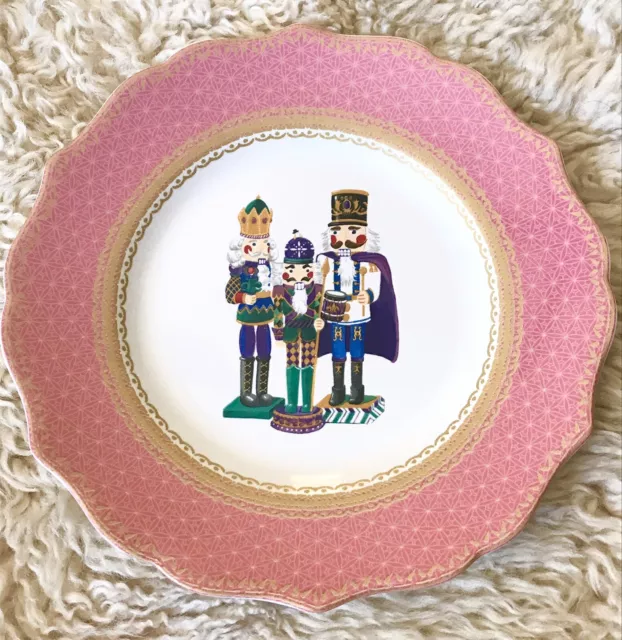 BRAND NEW ROBERT Stanley Home Collection Christmas Nutcracker 9 Plate  $28.99 - PicClick