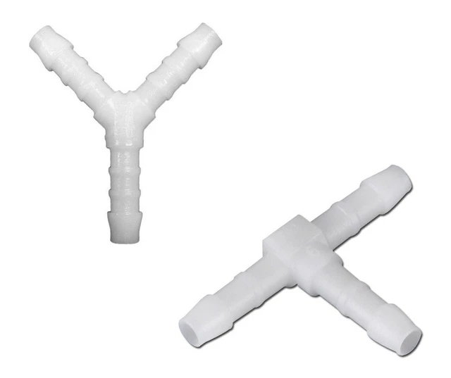 2x Raccord De Durite En Y Diamètre 8mm Connecteur Tube Tuyau Carburant Essence Tracteur Tondeuse Voiture 51242851