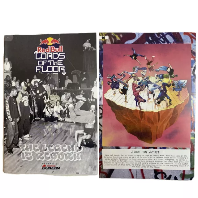 Red Bull Lords of the Floor The Legend is Reborn Event Program BreakDance HipHop
