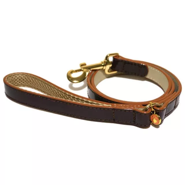 Rosewood - Wag ‘n’ Walk Oxblood Lead  Leash Dog Walking Puppy Leather Training