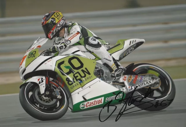 Bryan Staring Firmato a mano GO&FUN HONDA GRESINI 12x8 Foto MOTOGP 4.