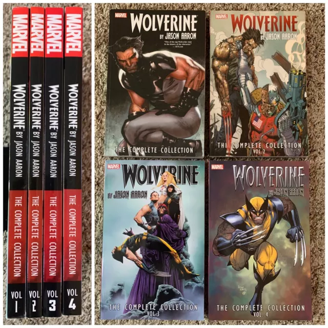Wolverine Jason Aaron Complete Collection TPB Set 1 2 3 4 X-Men Weapon X 5 304